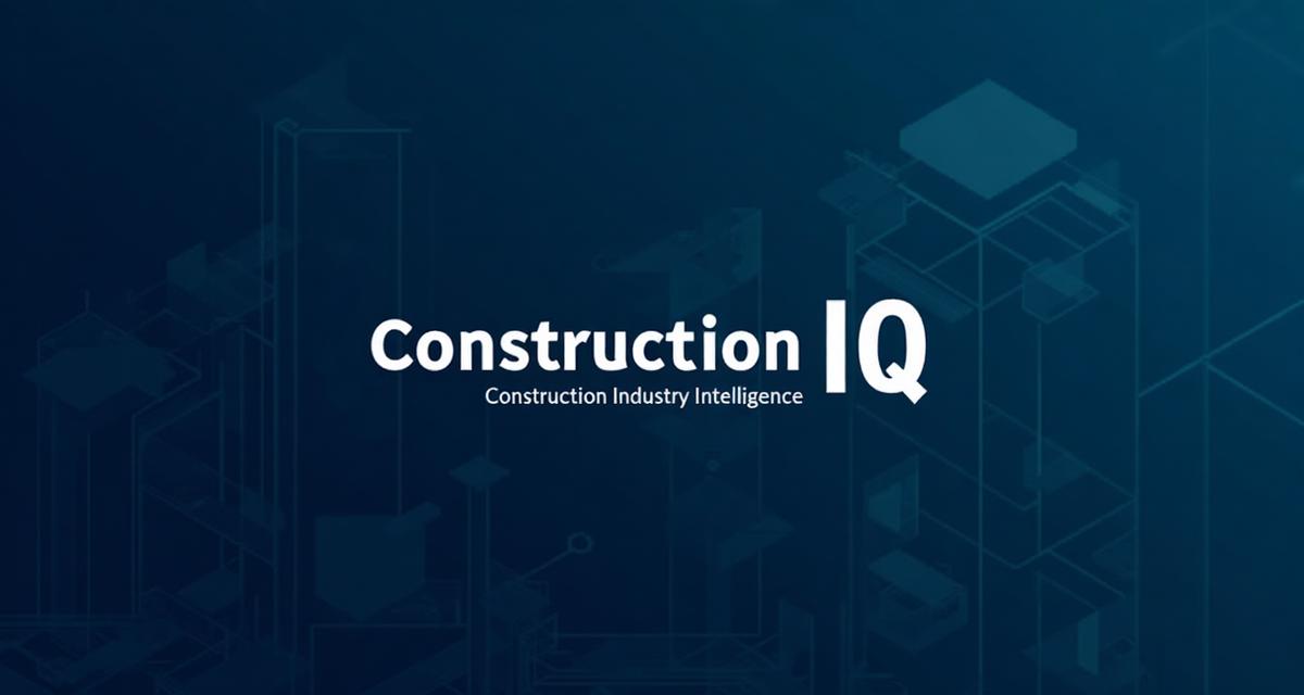 Construction IQ - Construction Industry Intelligence Platform